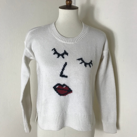 Madewell Making Faces merino wool sweater - Picture 4 of 8